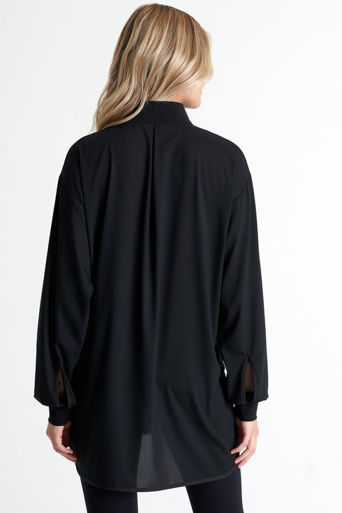 Shan Soie Puff sleeve blouse